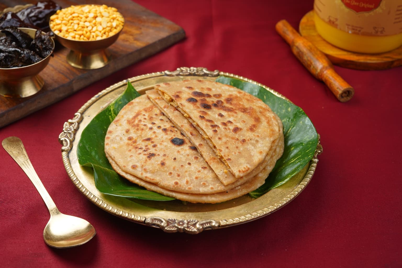 Chana Dal Paratha