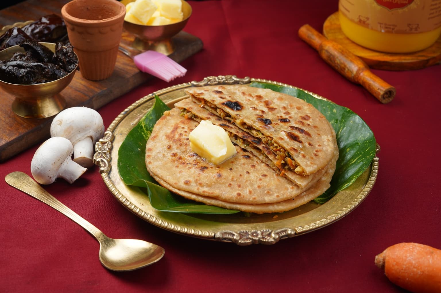 Mix Veg Paratha